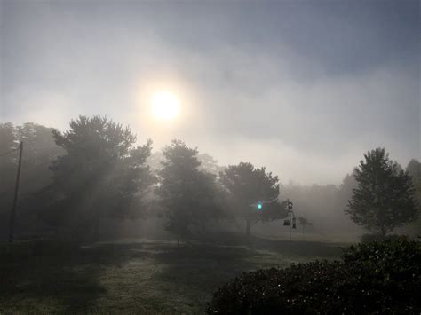 Foggy start to the weekend, soon clear skies and seasonal temps